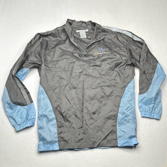 Disney Parks Disneyland world Resort Windbreaker Jacket size XS blue and gray - Picture 1 of 9